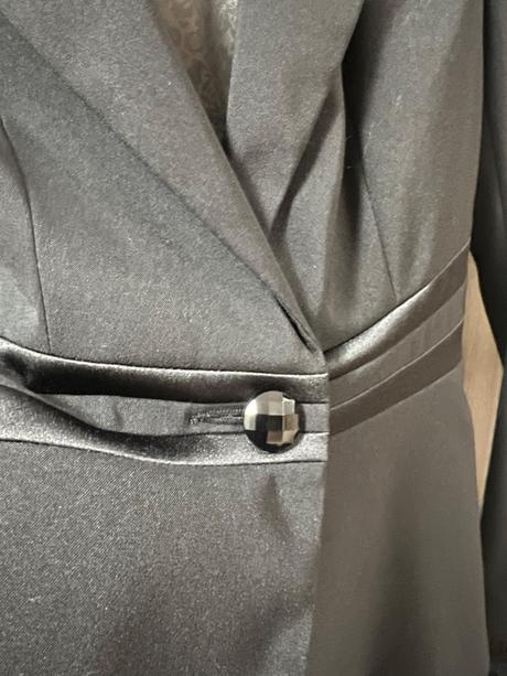 Čierne elegantne sacko, f&f, veľkosť 34, f&f,34