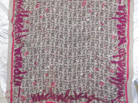 Michalsky berlin luxusna hodvabna šatka, xxxl