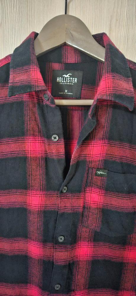 Pánska flanelová košeľa, hollister,m
