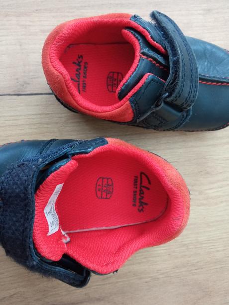 Kožené clarks capačky topánočky, clarks,19