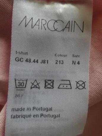 Marc cain icon luxusne kvalitne krasne tricko s/m, m