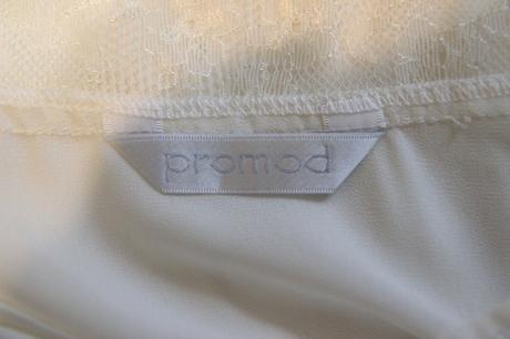 Elegantný biely top, promod, s/m, promod,s