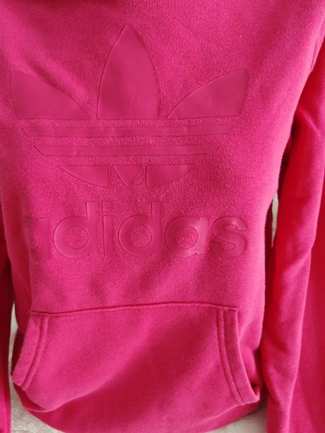 Mikina adidas ruzova s,m sadne, m