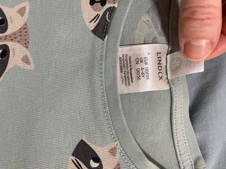 4x pyžamo lindex 110/116, lindex,110