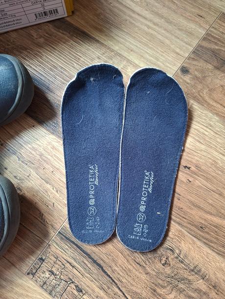 Čižmy barefoot, protetika vel. 32, daryk denim, protetika,32