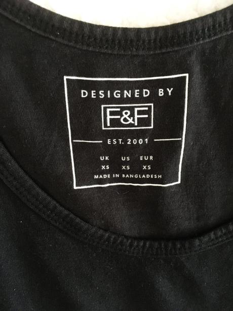 Dámske tielko f&f veľ.xs, f&f,xs