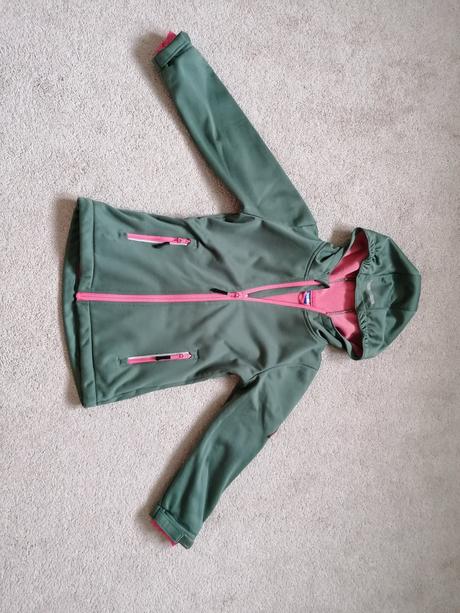 Prechodná dievčenská softelkova bunda, lupilu,116