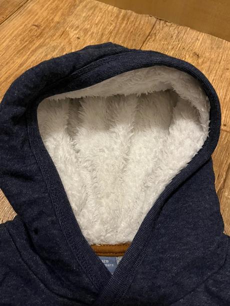 Mikina detská so zateplenou kapucňou, dopodopo,128