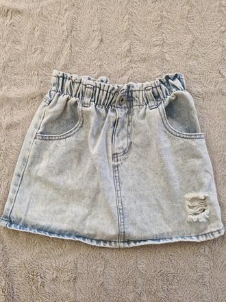 Dievčenská riflova sukňa, 134