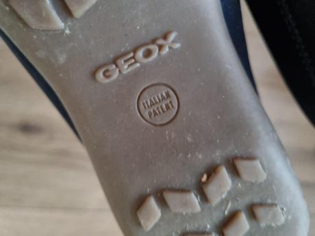 Modré mokasíny z brúsenej kože geox 36, geox,36