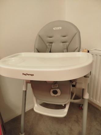 Peg pérego polohovateľná stolička+ nový mojkáč, peg-pérego