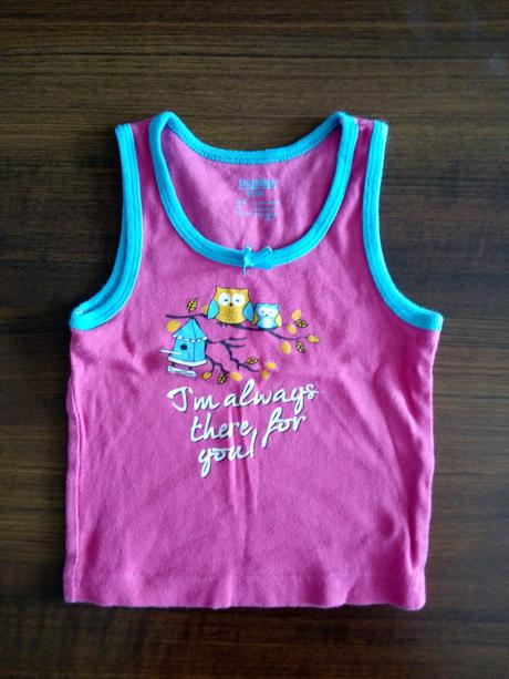 Ruzove tielko so sovickami 86/92 top stav, lupilu,86