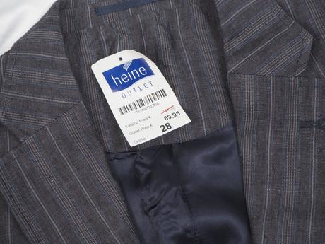 Kvalitné ľanové sako heine, xl