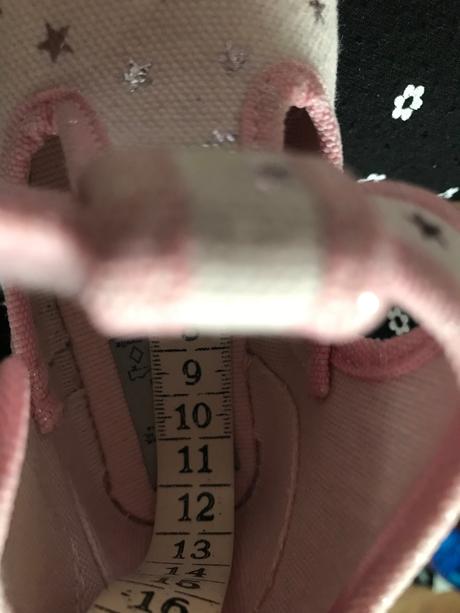 Plátená obuv vn. dĺžka 12cm, superfit,19