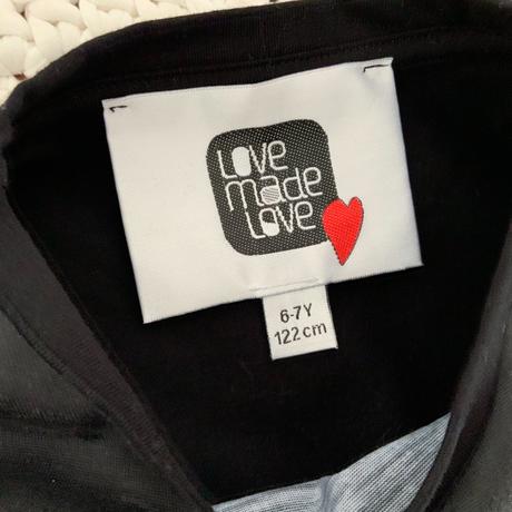 Luxusné tričko love made love č. 122, 6-7 rokov, 122