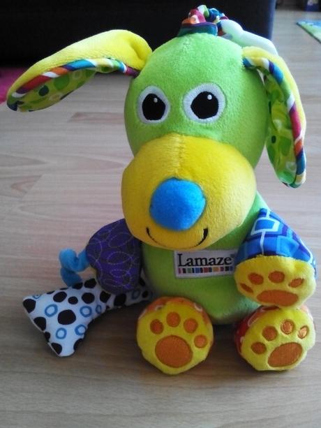 Plyšový psík lamaze, 