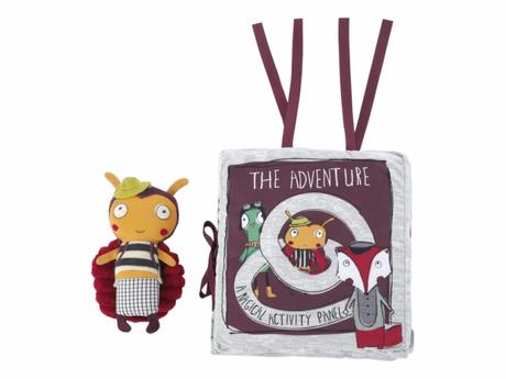 Interaktívna knižka pre bábätká - mamas & papas, 