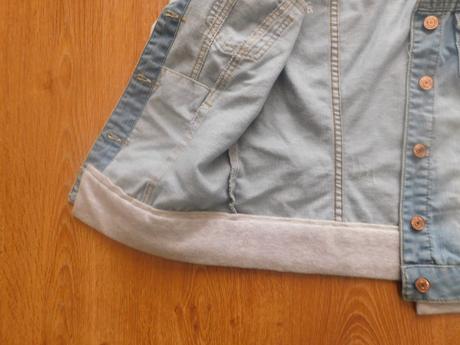 Riflová bunda, primark,38