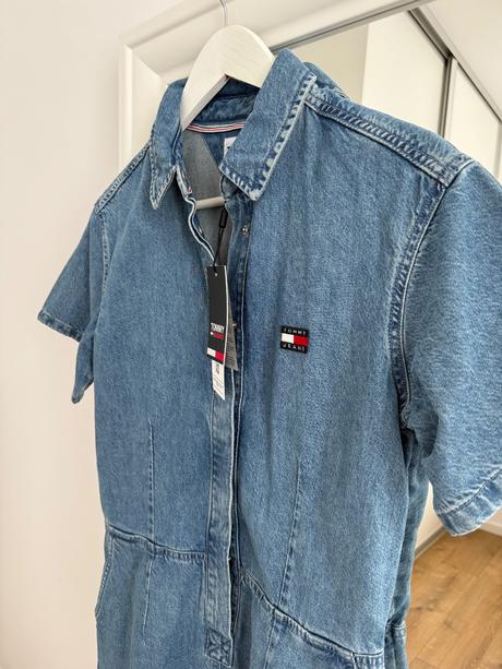 Tommy hilfiger denim rifľový overál, tommy hilfiger,m