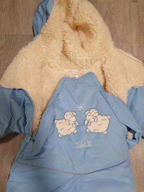 Zimný overal z pravej ovčej vlny, 68