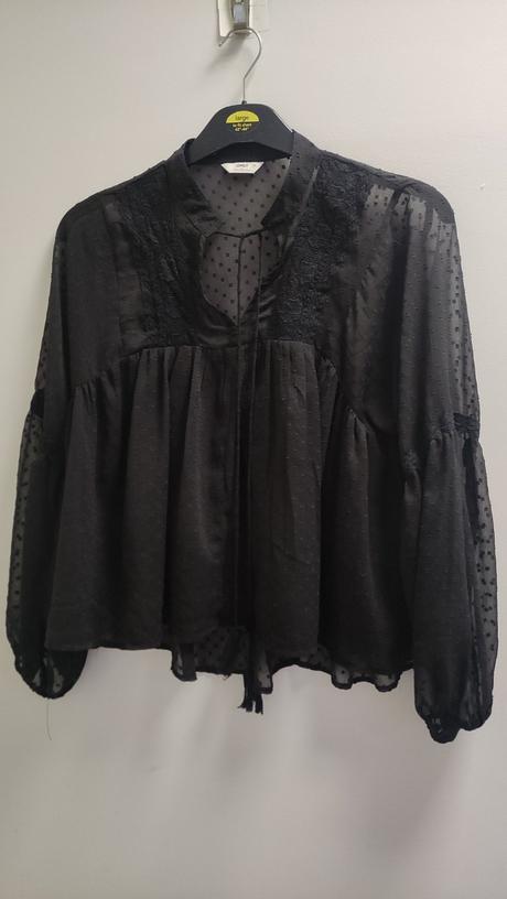Čierna blúzka, only,38