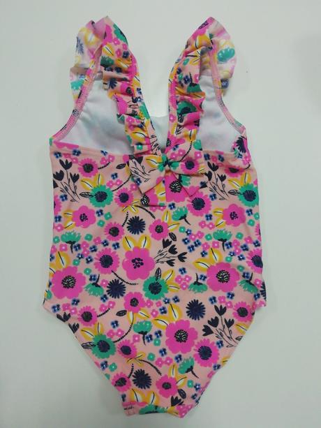 Kvetinové plavky s mašľou, matalan,80