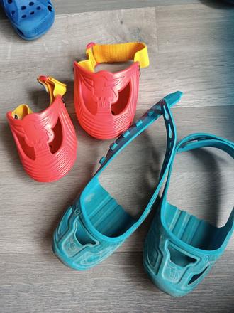 Ochranné návleky na obuv/ na odrazadlo,