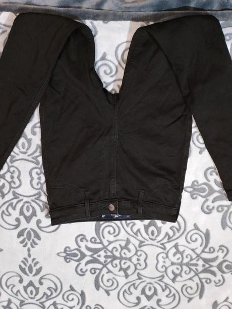 Hollister dámske pružné obtiahnuté rifle s vysokým, hollister,xs