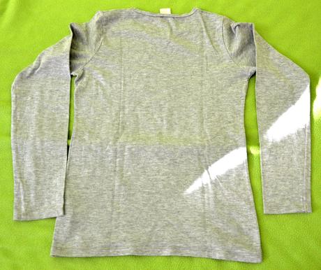 Jednoduché tričko s dlhým rukávom, 140