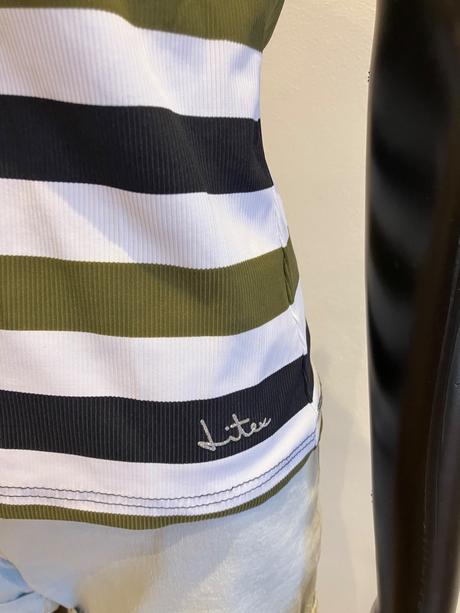 Dámske pásikavé tričko litex (m), litex,m