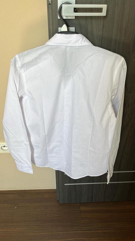Košeľa biela chlapec 152, h&m,152