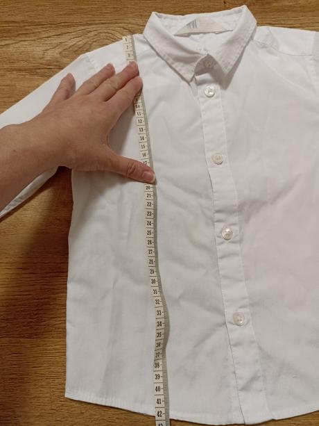 Biela košeľa h&m v.98, h&m,98