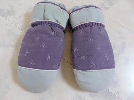 Zateplené lyžiarske rukavice,