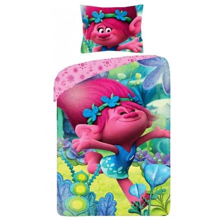 Trolls obojstranné posteľné obliečky, šírka (cm): 140,dĺžka (cm): 200