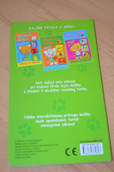 Knižka detská kniha farby top stav aj ine,