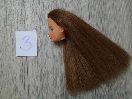 Hlavy pre barbie bábiky - bez tela, iba hlavy,