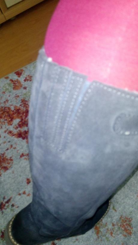 Čižmy z brúsenej kože s primaloft nenosené, tamaris,39