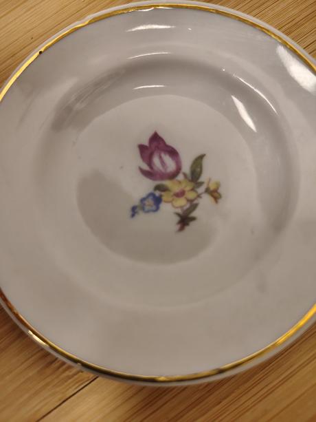 Vintage mini porcelán pre bábiky tulipán 3 ks 70.r,