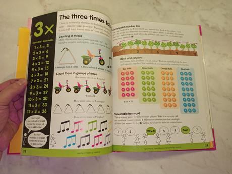 Times tables book, 