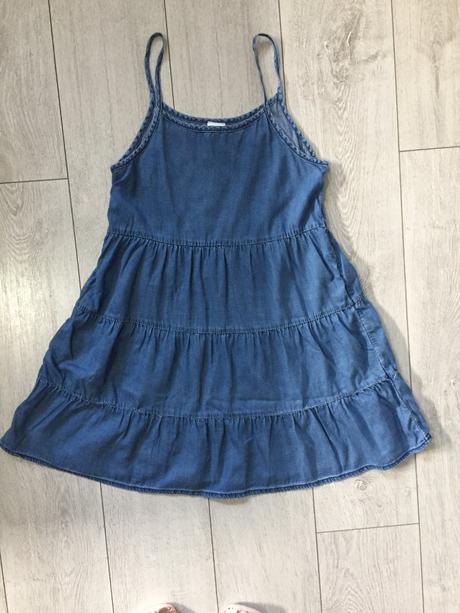 Dievcenske riflove saty 11-12 rokov, f&f,152