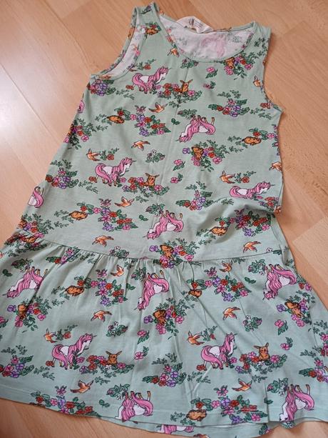 Letné šaty 122/128, h&m,122