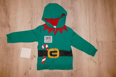 Vianočná mikina - elf, škriatok, f&f,110