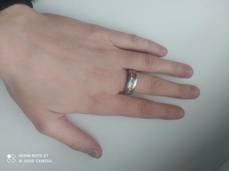 Prsteň z chirurgickej ocele, 