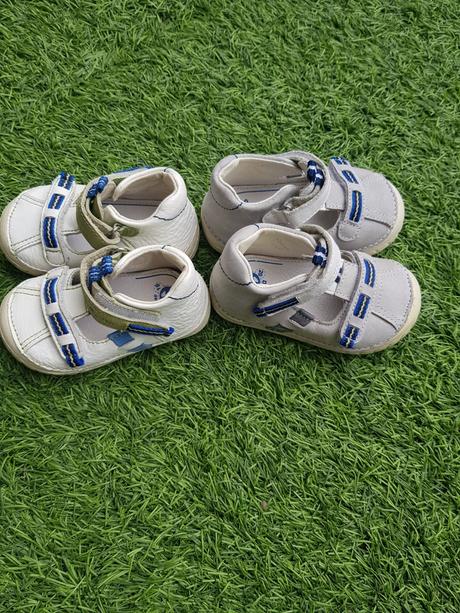 Chlapčenské letné kožené topánky, d.d.step,18 - 24