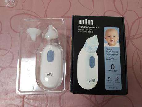 Elektricka odsavacka do nosa, braun