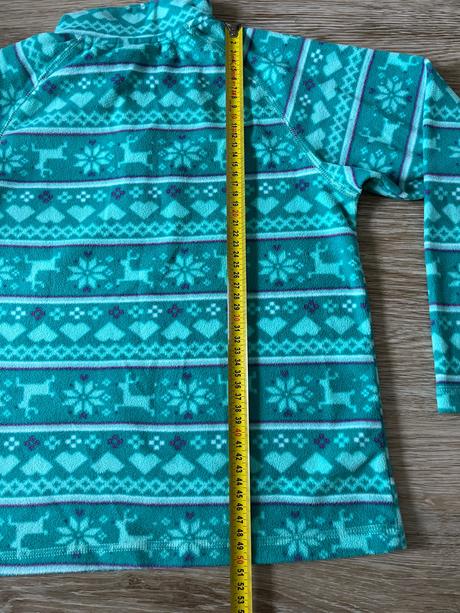 Fleece zimné tričko etirel ako nové, etirel,128