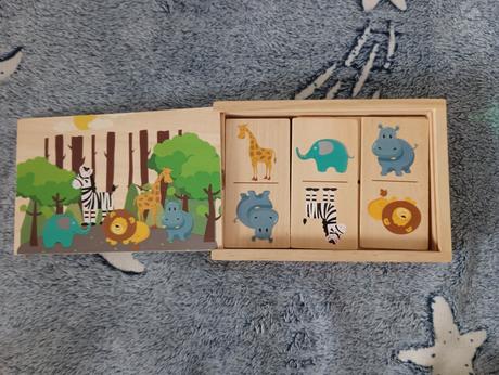 Drevené domino, 2x pexeso, 