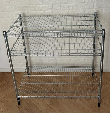 Ikea omar policový diel galvanizované 92x50x94cm,