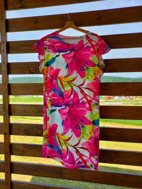 Letné ľahké kvetinove šaty, veľ. 40, 40