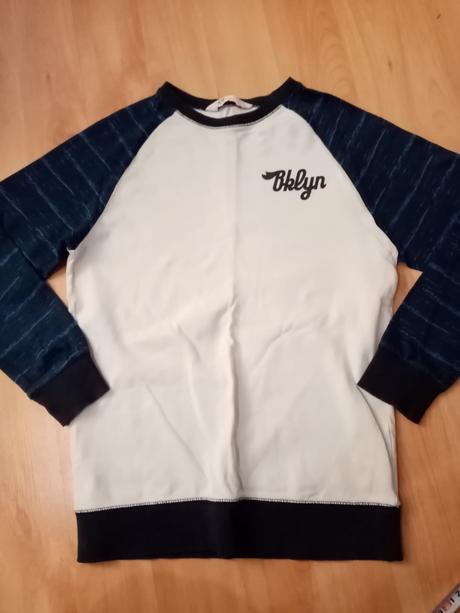 Tricko s dlhým rukávom, h&m,158